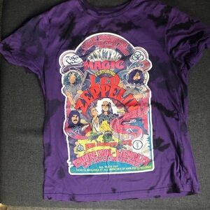 Led Zeppelin Purple Tie-Dye small